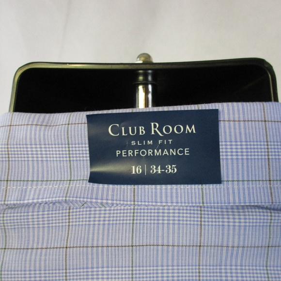 Club Room Mens Slim Fit Oxford Dress Shirt - Picture 4 of 5